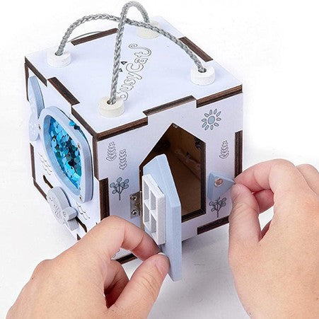 6 Side Busy Boards Cube | Sensory Activity Toy for Toddlers 3+