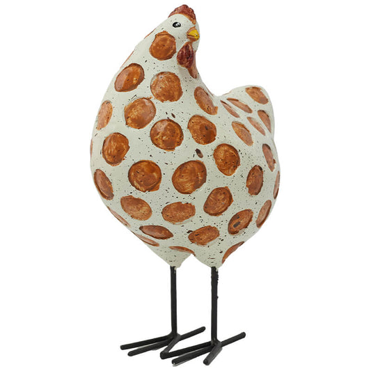 Petit Bespoke Dotted Hen Sculpture