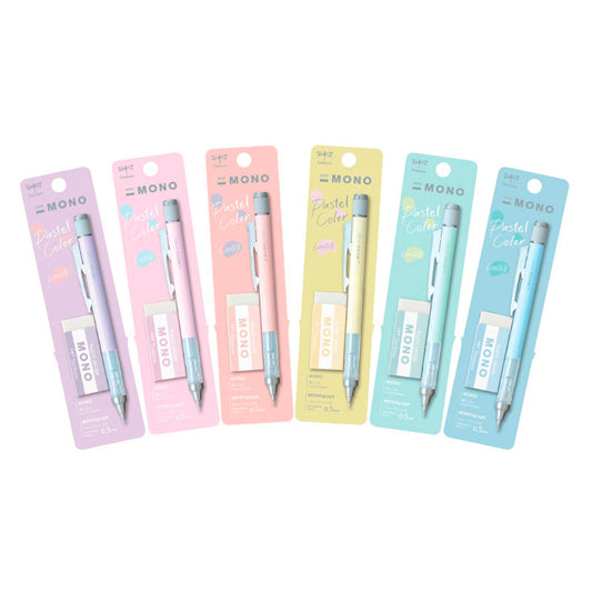 Tombow MONO Graph Pastel Mechanical Pencil Limited Edition Combo Set