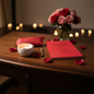 A4 Notebook set - with pencil case, archival pen and sand candle