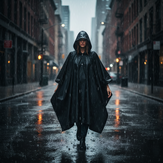 Ultra-Light Waterproof Poncho | Compact Rain Protection