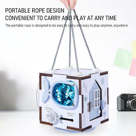 6 Side Busy Boards Cube | Sensory Activity Toy for Toddlers 3+