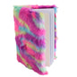 Novelty Notebook - Bright Colours Swirls Fur