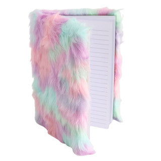 Novelty Notebook - Spotty Candy Floss Fur