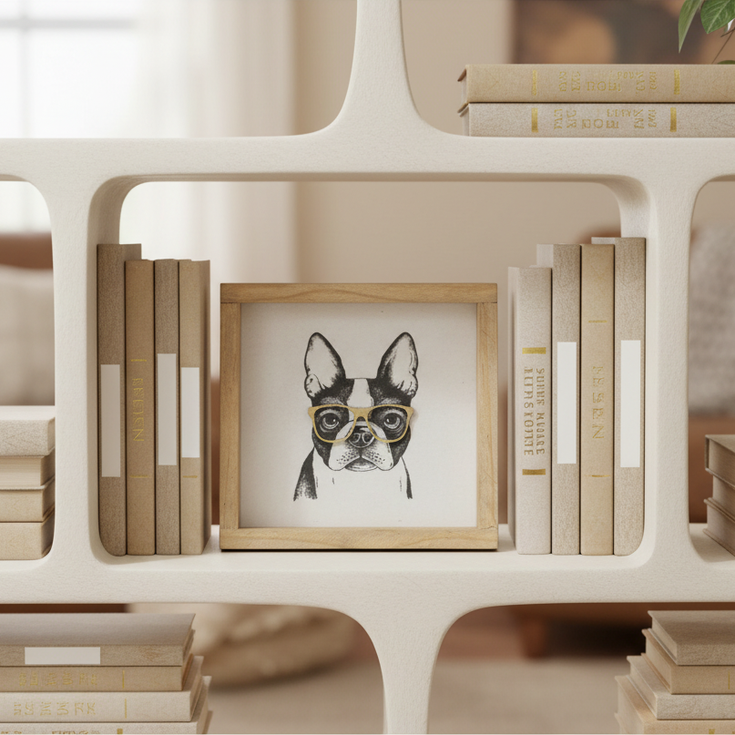Wall art - Boston Terrier
