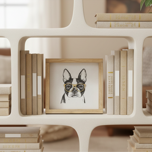 Wall art - Boston Terrier