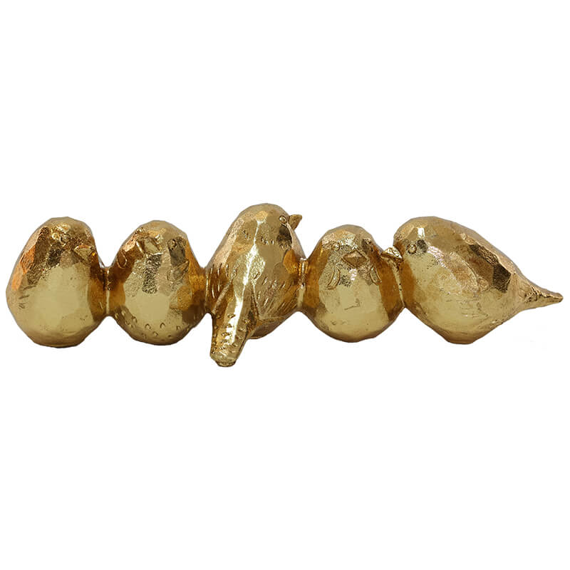 Songbirds in Gold 9X22CM