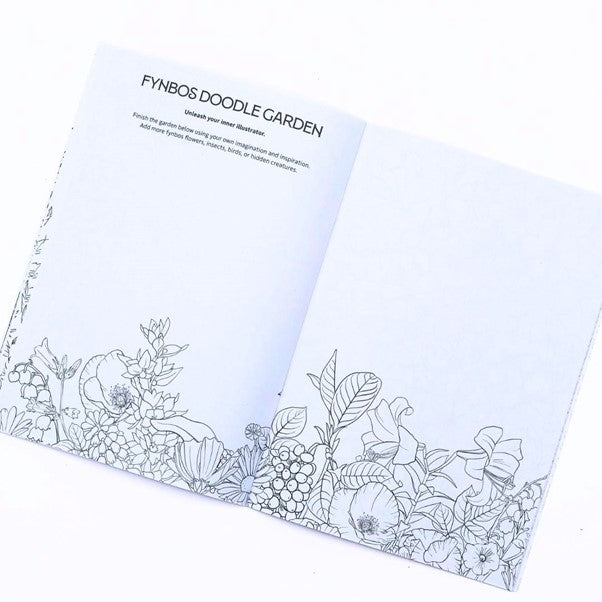 Colouring Book for Adults - Fynbos set