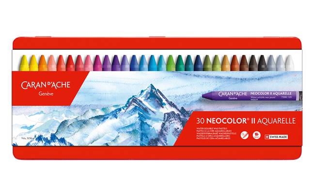 Caran D’Ache Neocolor II aquarelle pastel -15 SET