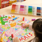 Washable Round Tip Markers 24 Colours to keep small hands busy